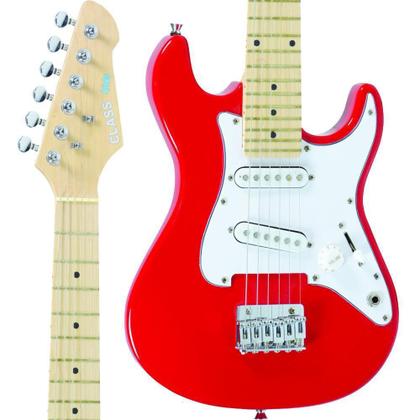 Imagem de Guitarra Infantil Class CLK10 Vermelha Clk-10 Stratocaster