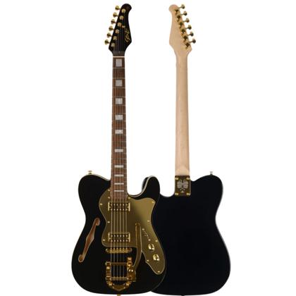 Imagem de Guitarra Seizi Vintage Origami Juliana Vieira Black Gold