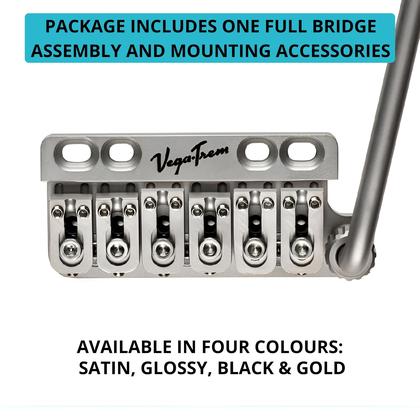 Guitarra Tremolo Bridge Vega-Trem VT1 Standard 6 Parafusos Strat
