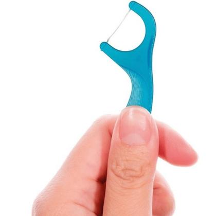 Imagem de GUM Fio Dental com Cabo Flosser 40 UN. Multiple Action Menta Individual Gengiva Sensível