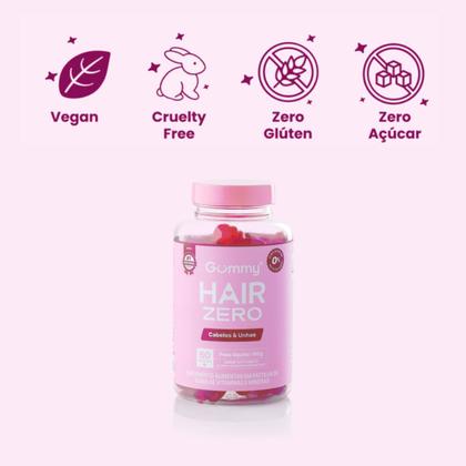 Imagem de Gummy Original Hair Zero Açúcar Vitamin Tutti Frutti  180g