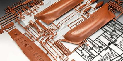 Imagem de H.M.S. Beagle - Veleiro da descoberta histórica de Darwin - 1/96 - Revell 05458