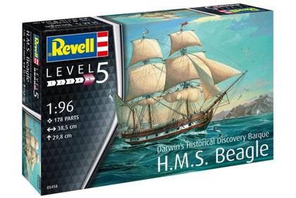 Imagem de H.M.S. Beagle - Veleiro da descoberta histórica de Darwin - 1/96 - Revell 05458