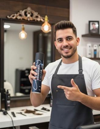 Imagem de Hair Charming Fixador Laque Extra Forte Barbershop 400ml