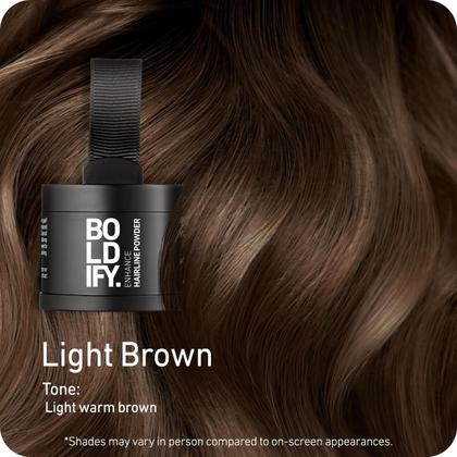 Imagem de Hairline Powder Boldify oculta instantaneamente a perda de cabelo
