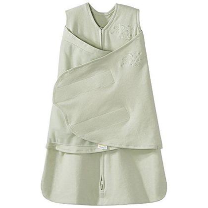 Imagem de HALO 100% Algodão Sleepsack Swaddle, 3-Way Ajustável Cobertor Vestível, TOG 1.5, Sage, Recém-Nascido, 0-3 Meses