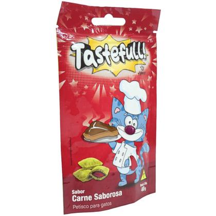 Imagem de Hana Tastefull Nuggets Para Gatos Carne Saborosa 40g Kit 3 un