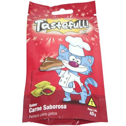 Imagem de Hana Tastefull Nuggets Para Gatos Carne Saborosa 40g Kit 3 un