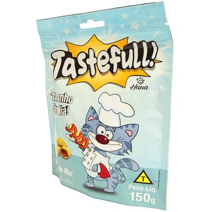 Imagem de Hana Tastefull Nuggets Para Gatos Frutos do Mar 150g Kit 3 un