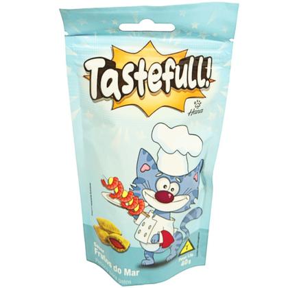 Imagem de Hana Tastefull Nuggets Para Gatos Frutos do Mar 40g Kit 3 un