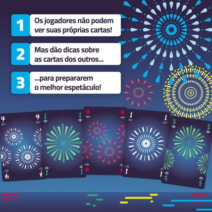 Imagem de Hanabi Jogo de Mesa Cartas BoardGames PaperGames Familia