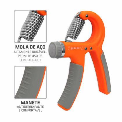 Imagem de Hand Grip Ajustável Muvin  Tensões de 20kg a 40kg  Exercícios de Fortalecimento e Reabilitação