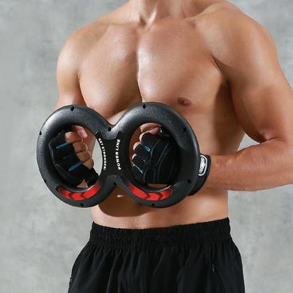Imagem de Hand Grip Exercitador Braço Antebraço Punho 20Kg Força Resistencia Musculaçao Peito Ombro Treino Fitness Ginastica