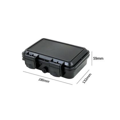 Imagem de Hard Case Plástico p/ Microfone Sistema Sem Fio Rode Wireless Go,Synco,DJI Mic,Preto