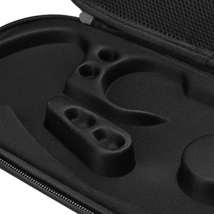Imagem de Hard Case Premium Porta Estojo Estetoscópio Rígido Zíper Littmann Universal Médico Enfermagem Equipa