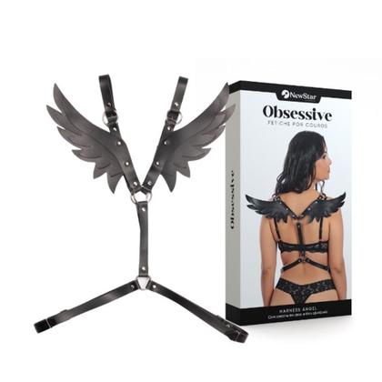 Imagem de Harness Angel com Asas - Acessório Fetichista em Couro