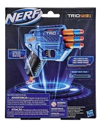 Imagem de Hasbro Lançador Nerf Elite 2.0 Trio Td 3 E9957 Brinquedo Cri