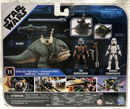 Imagem de Hasbro Star Wars Mission Fleet Expedition Class The Mandalorian, Blurrg, Remnant Stormtrooper Toys, Batalha de The Wastland 32659616