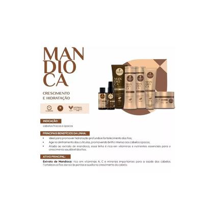 Imagem de Haskell 3 Shampoos Cavalo Forte + Tutano + Mandioca 1 Litro