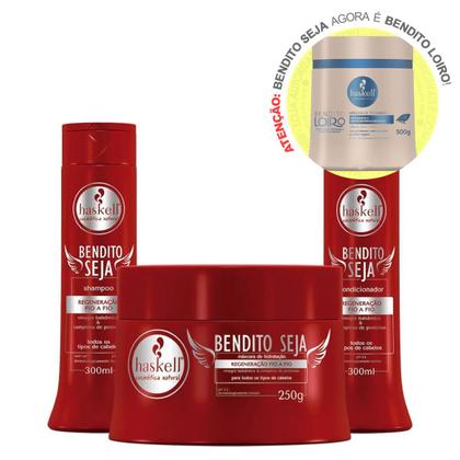 Imagem de Haskell  Bendito Loiro  Shampoo Condicionador Mascara P