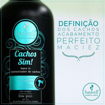 Imagem de Haskell Cachos Sim Leave In Modelador De Cachos 500ml