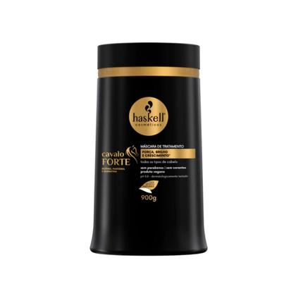 Imagem de Haskell Cavalo Forte Força Brilho Kit Completo 1L/900g 6 Itens