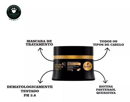 Imagem de Haskell Cavalo Forte Força E Crescimento Kit Completo 300ml