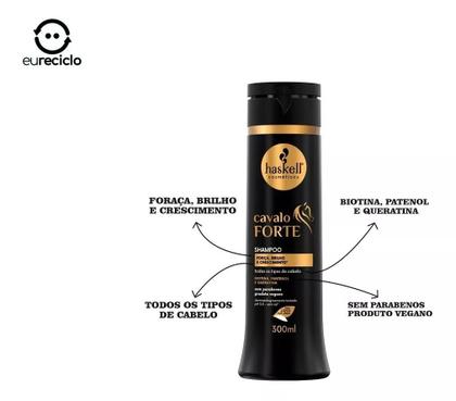 Imagem de Haskell Cavalo Forte Força E Crescimento Kit Completo 300ml