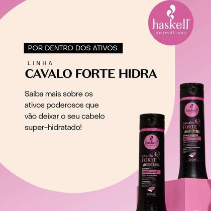 Imagem de Haskell Cavalo Forte Hidra - Shampoo Hidratação Profunda 300ml