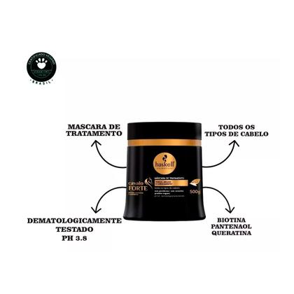 Imagem de Haskell Cavalo Forte Shampoo E Condic. 01 Litro + Masc. 500g