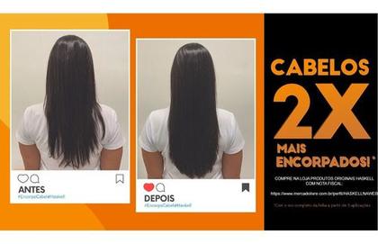 Imagem de Haskell Encorpa Cabelo Engrossador 4 Itens 300ml - Recupera Cabelos Finos e Ralos