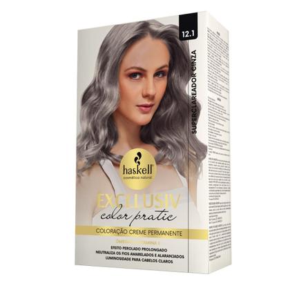 Imagem de Haskell Kit Color Pratic - 12.1 Superclareador Cinza
