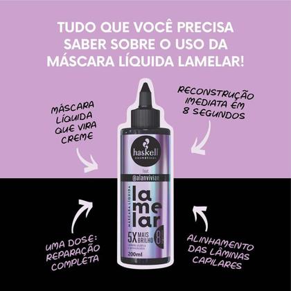 Imagem de Haskell Lamelar Máscara Líquida