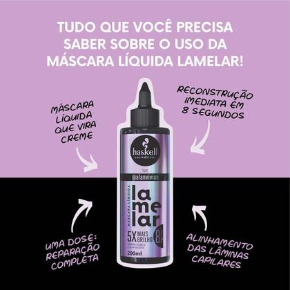 Imagem de Haskell Lamelar Máscara Líquida