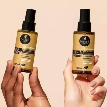 Imagem de Haskell Pós Progressiva Sh 300ml + Cond 300ml + Óleo 100ml