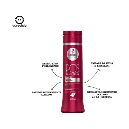 Imagem de Haskell Pós Progressiva Shampoo + Condicionador 300ml