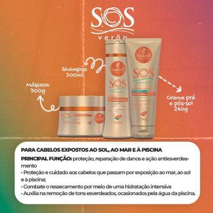 Imagem de Haskell Promopack SOS VERÃO SH 300ml + CREME 240g