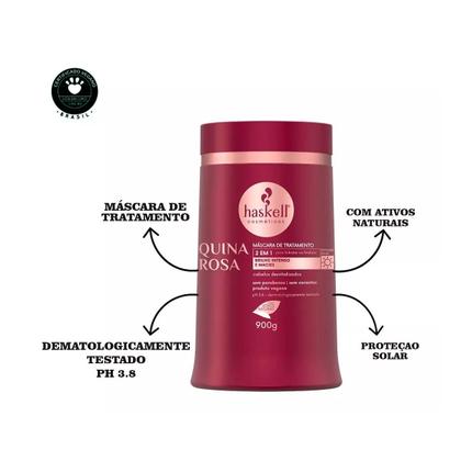 Imagem de Haskell Quina Rosa Completo 5 Produtos 1L