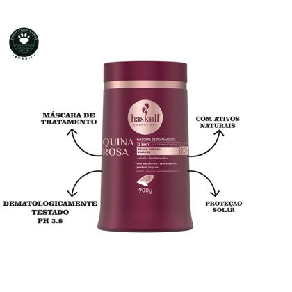 Imagem de Haskell Quina Rosa Kit 1l Completo Mimo