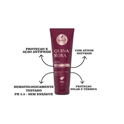 Imagem de Haskell Quina Rosa Kit 1l Completo Mimo