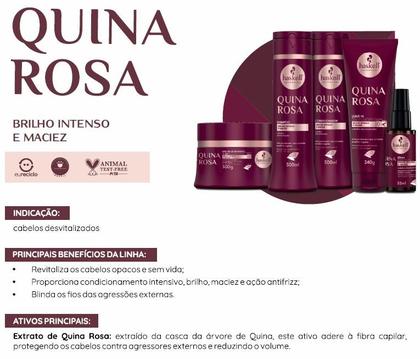 Imagem de Haskell Quina Rosa Kit 1l Completo Mimo