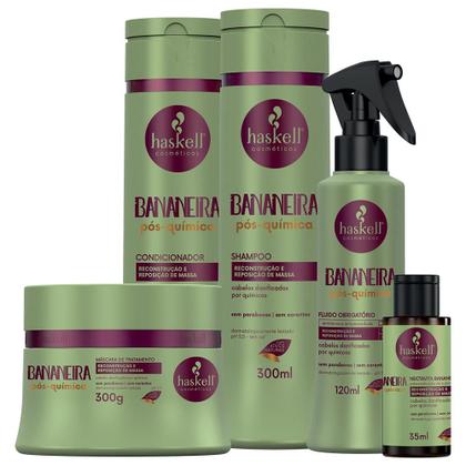 Imagem de Haskell Shampoo Pós-Química Bananeira - Shampoo Reconstrutor