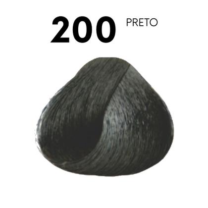 Imagem de Haskell Tons Pretos Kit  Tonalizante + Tratamento pós + Emulsão + Luvas + Folheto