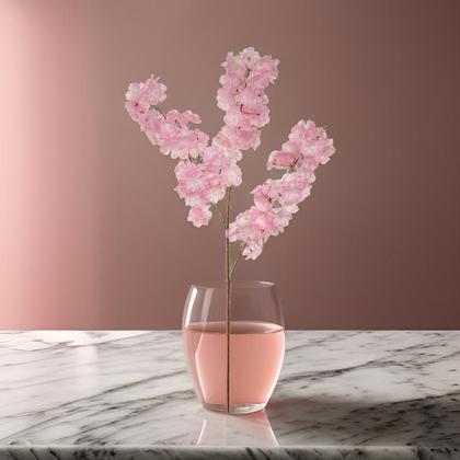 Imagem de HASTE FLOR CEREJEIRA DECORATIVO (ROSA) 95cm