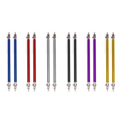 Imagem de Haste Spoiler Amarelo Lip Skirt Universal 20cm Suporte Saia