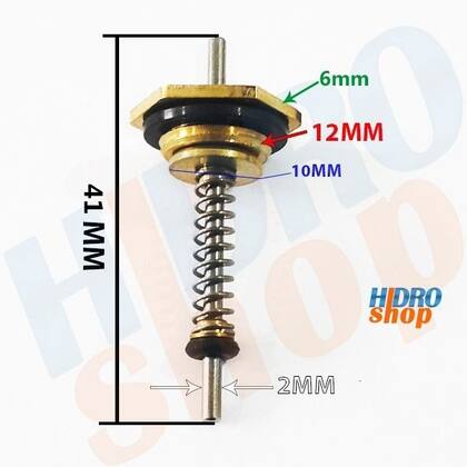 Imagem de Haste Válvula D'água 12mm Aquecedor Gwh160 - Z12MM