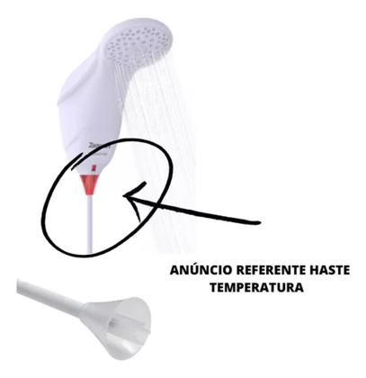 Imagem de Haste Vareta Para Duchas Sublime e Move Branco Zagonel