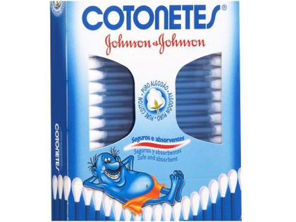 Imagem de Hastes Flexíveis Cotonetes Johnson & Johnson 75 Unidades