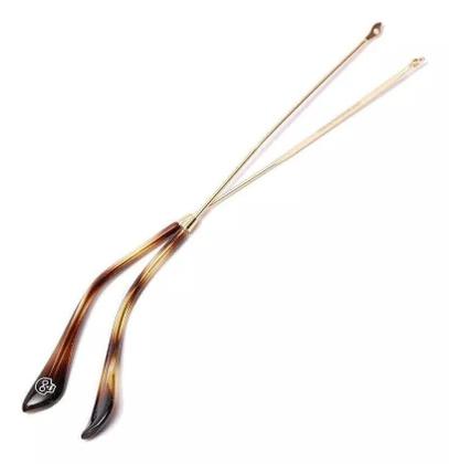 Imagem de Hastes Perna Rb Hexagonal Óculos Sol Dourado