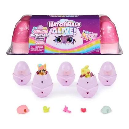 Imagem de Hatchimals Alive Pack 5 Ovos Rainbow Splash - Sunny 004002